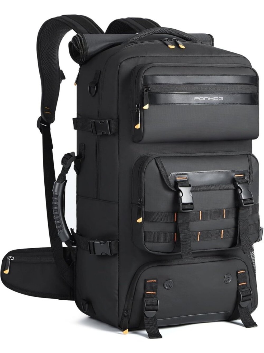 50L Travel Backpack & Duffle Bag, Flight Approved, Laptop Compartment, USB Port